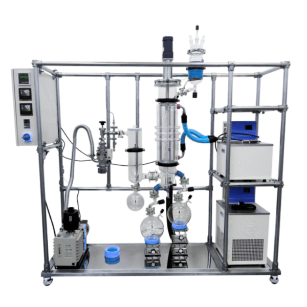 Glass Wiped Film Molecular Evaporator