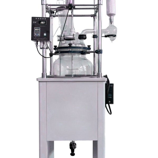 Single layer glass reactor